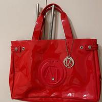 Borsa Armani corallo come nuova