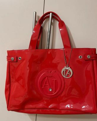 Borsa Armani corallo come nuova