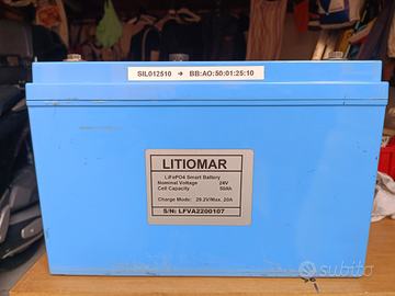 Batteria al litio nautica