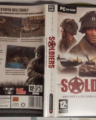 Gioco PC CD-ROM SOLDIERS Eroi Della Seconda Guerra