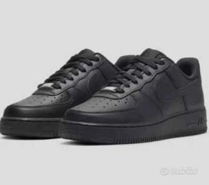 Nike Air Force 1 Nere Uomo Donna 40 Nuove