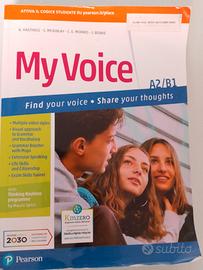 libro inglese My voice A/2 B/1