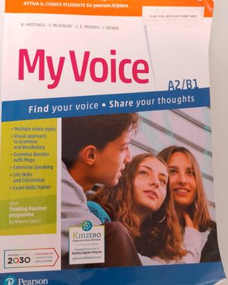 libro inglese My voice A/2 B/1