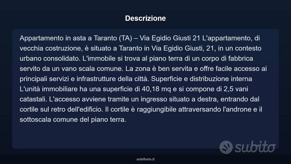 Appartamento – Taranto - Vista 4