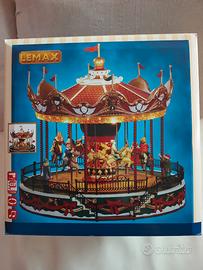 Santa carousel lemax nuovo 