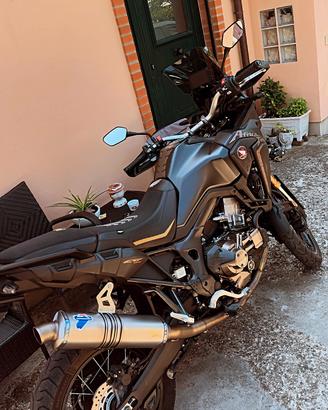 scarico completo termignoni per Africa twin 