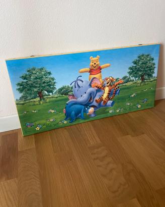 Quadro per cameretta bambini Winnie the Pooh