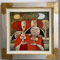 Quadro "Due Donne" di Franco Anselmi