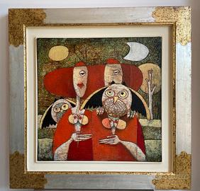 Quadro "Due Donne" di Franco Anselmi