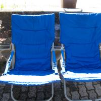 n.2 poltroncine da giardino