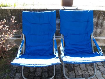 n.2 poltroncine da giardino