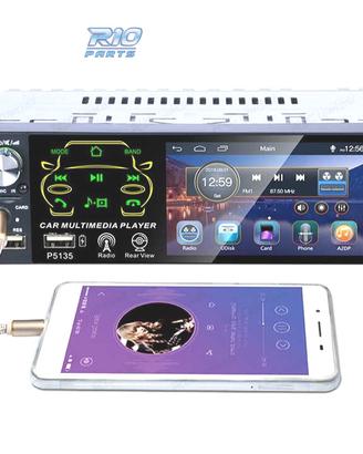 RADIO 4.1" UNIVERSALE 1DIN SCHERMO TOUCHSCREEN