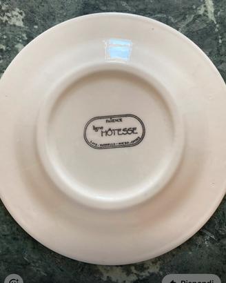 Servizio di Piatti Vintage Ligne Hôtesse francese