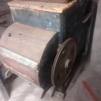 Antico pulitore di cereali funzionante vintage, 2 