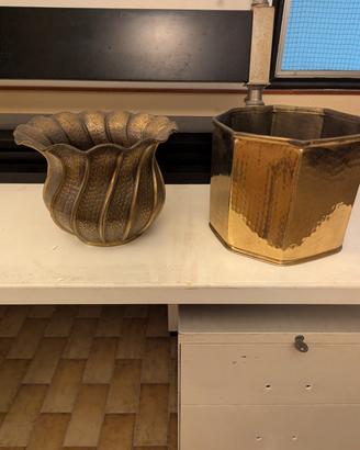 vasi in ottone 
