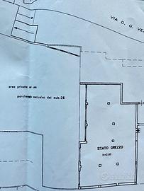 Locali al grezzo 320 mq + 12 posti auto