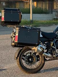 tris borse più telaio colore nero per BMW r 1200 