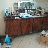 Sala da pranzo e camera da letto anni 60 laccata