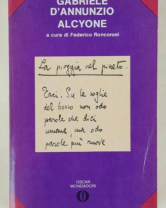 Alcyone di Gabriele D’Annunzio 1°Ed.Oscar Mondador