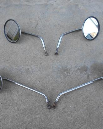 specchietto cromato bmw moto d'epoca