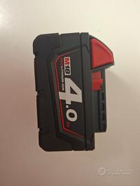 Batteria Milwaukee 18v 4Ah