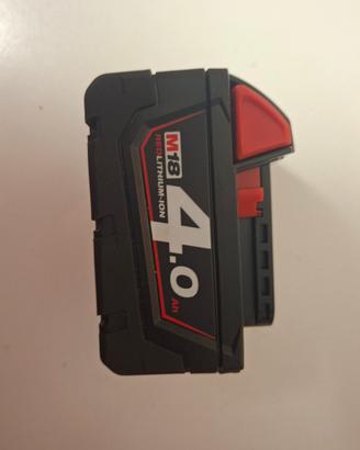 Batteria Milwaukee 18v 4Ah