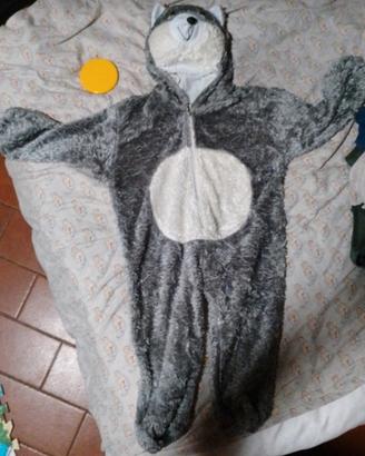 vestito carnevale lupo