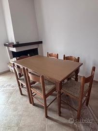 Tavolo allungabile 140–180 cm – stile rustico