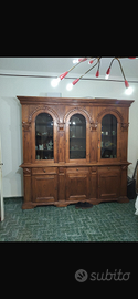 Creenza in legno massello
