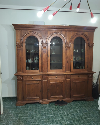 Creenza in legno massello