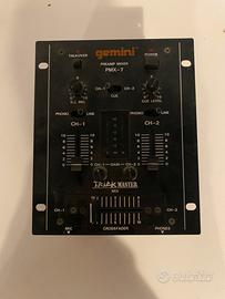 Mixer gemini trick master analogico