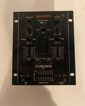 Mixer gemini trick master analogico