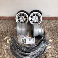 Cerchi 6x10  e parafanghi allargati mini cooper