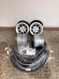 Cerchi 6x10  e parafanghi allargati mini cooper