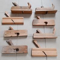 Pialle in legno vintage 8 pezzi