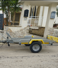 Rimorchio trasporto moto e cose