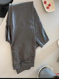 Pantalone in ecopelle Clips tg 42 nuovo