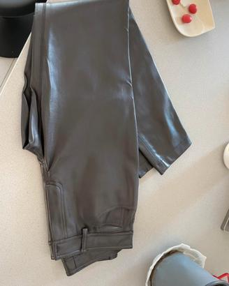 Pantalone in ecopelle Clips tg 42 nuovo