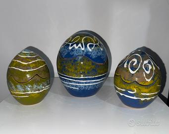 Uova di ceramica vietri