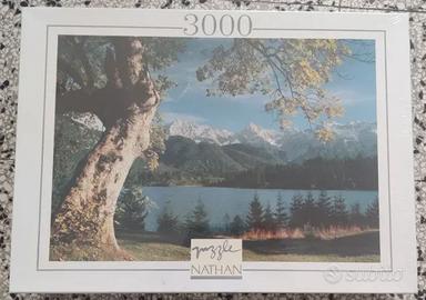 Puzzle Nathan 3000 pezzi Ai bordi del lago
