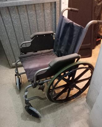 seggiola a rotelle 