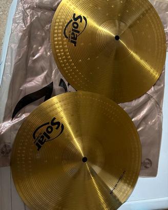 Piatti solar sabian hi-hats