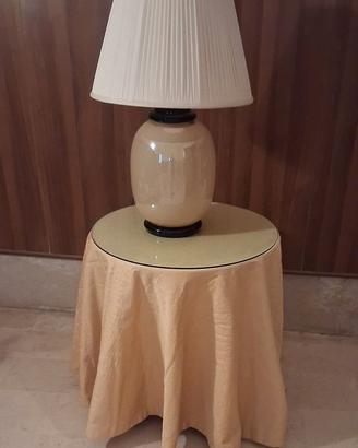 2x Lamapde da tavolo in vetro