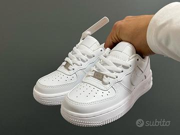 Sneakers casual Air Force 1 per bambini ataglia 35