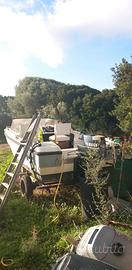 Barca Rio 4.50+motore yamaha 25+carrello