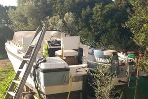 Barca Rio 4.50+motore yamaha 25+carrello