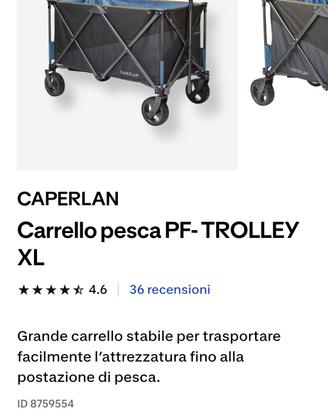 carrello caperlan trolley xl