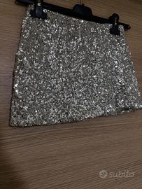 Gonna con paillettes
