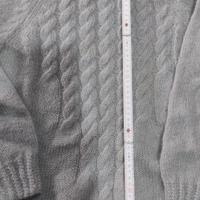 MAGLIONE VINTAGE IN LANA FATTO A MANO AI FERRI