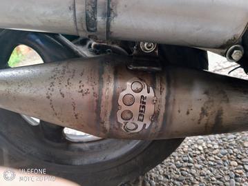 marmitta artigianale scooter 